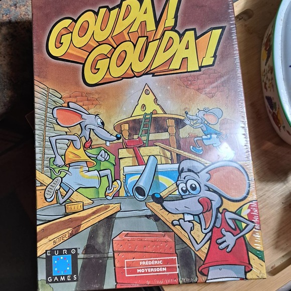 NEW SEALED Family FUN GOUDA!GOUDA! Euro Games Jeux Descartes 2002 - Picture 2 of 5